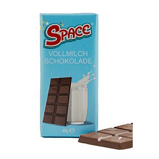 Space Vollmilch Schokolade 40g. 30St.