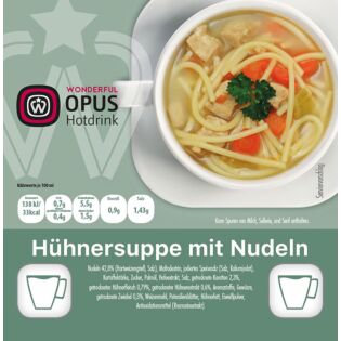 WO Hühnersuppe mit Nudeln 12x20 Becher