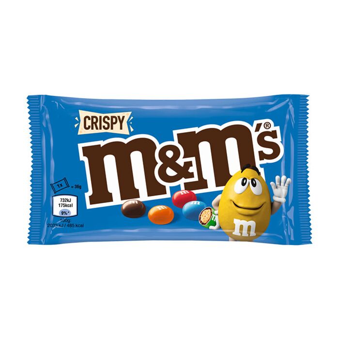 M&M Crispy (Blau) 36g. 24St. Webshop-Aktion main product photo