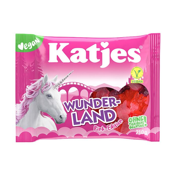 Katjes Wunderland Pink 210g. 20St. main product photo
