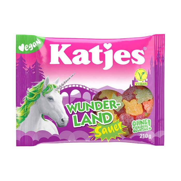 Katjes Wunderland Sauer 210g. 18St. main product photo