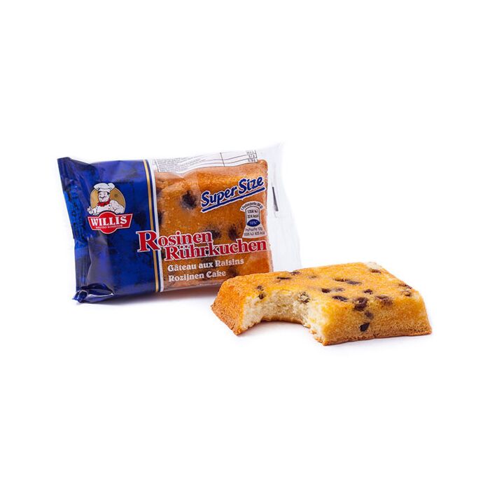 Willis Rosinen Rührkuchen 70g. 30St. - MHD AKTION main product photo
