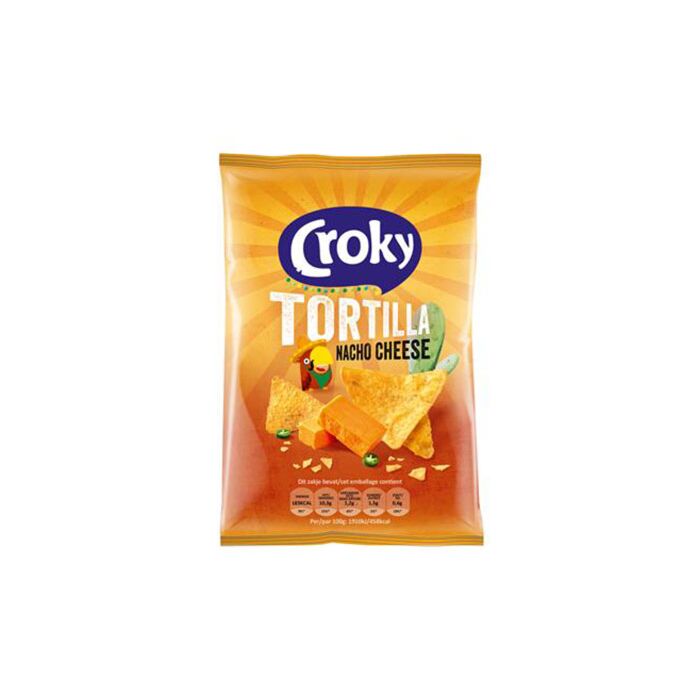 Croky Tortilla Nacho - Cheese 40g. 20St. Webshop-Aktion main product photo