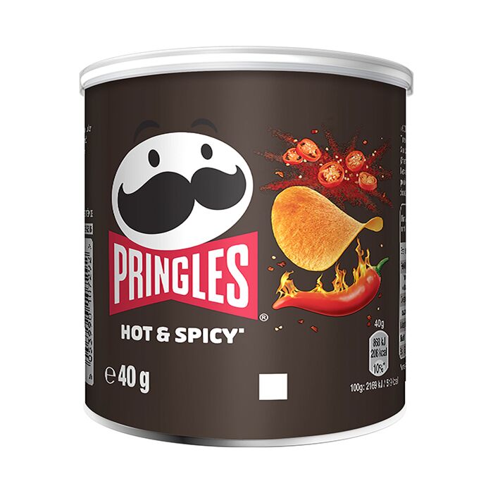 Pringles Hot & Spicy 40g. 12St. Webshop-Aktion main product photo