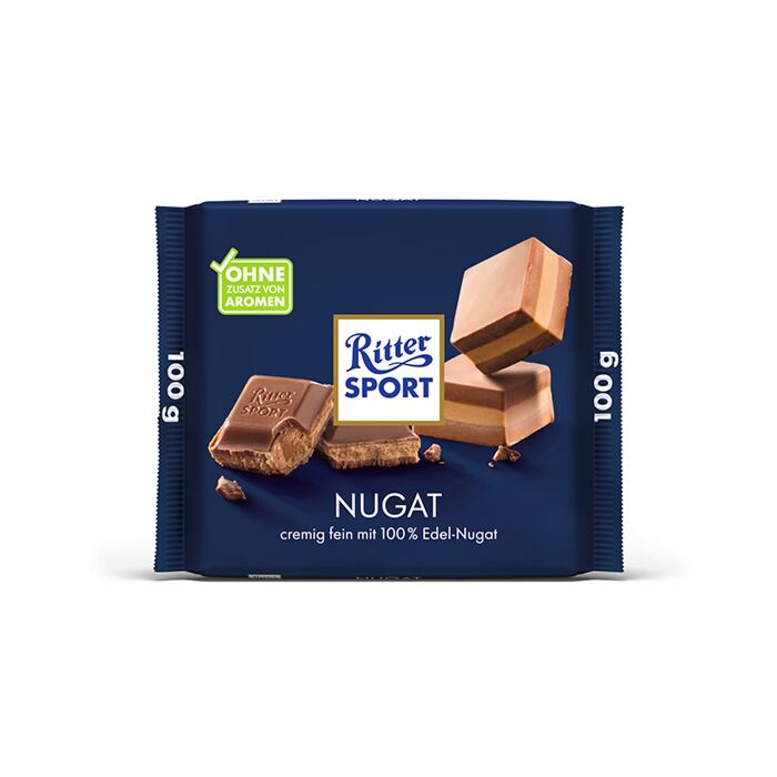 Rittersport Nougat 100g. 13St. main product photo