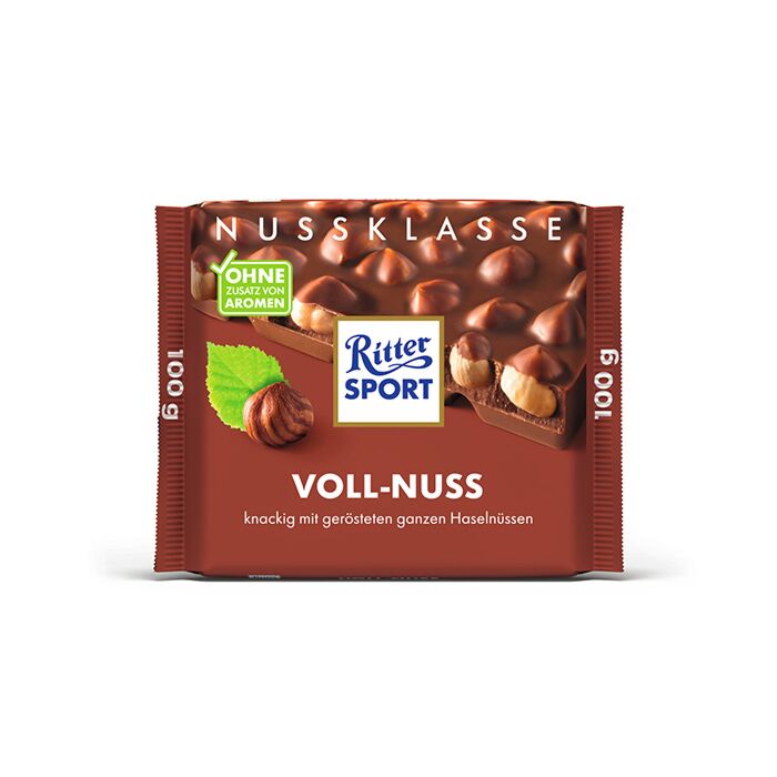 Rittersport Vollnuss 100g. 10St. main product photo