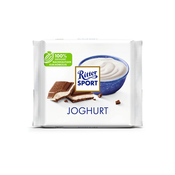 Rittersport Joghurt 100g. 12St. main product photo