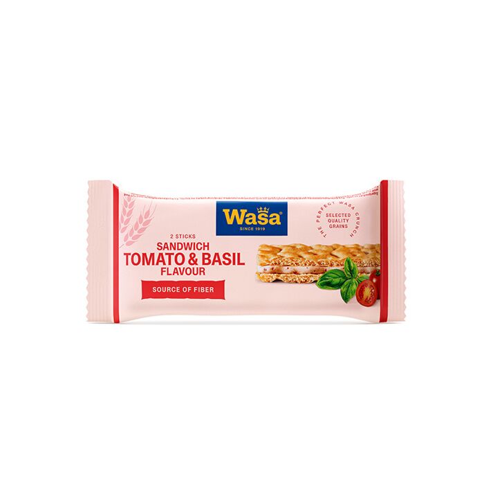 Wasa Sandwich Tomate-Basil. 40g. 24St. main product photo
