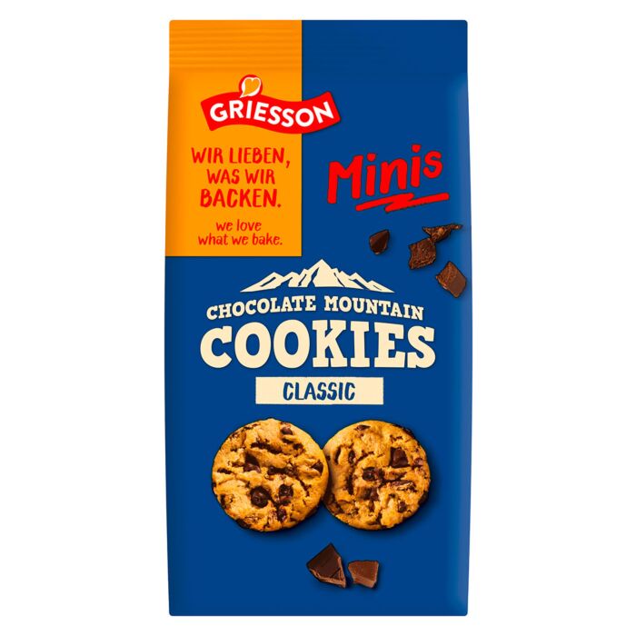 Griesson Schoko-Mountain-Cookies 125g. 12St. main product photo