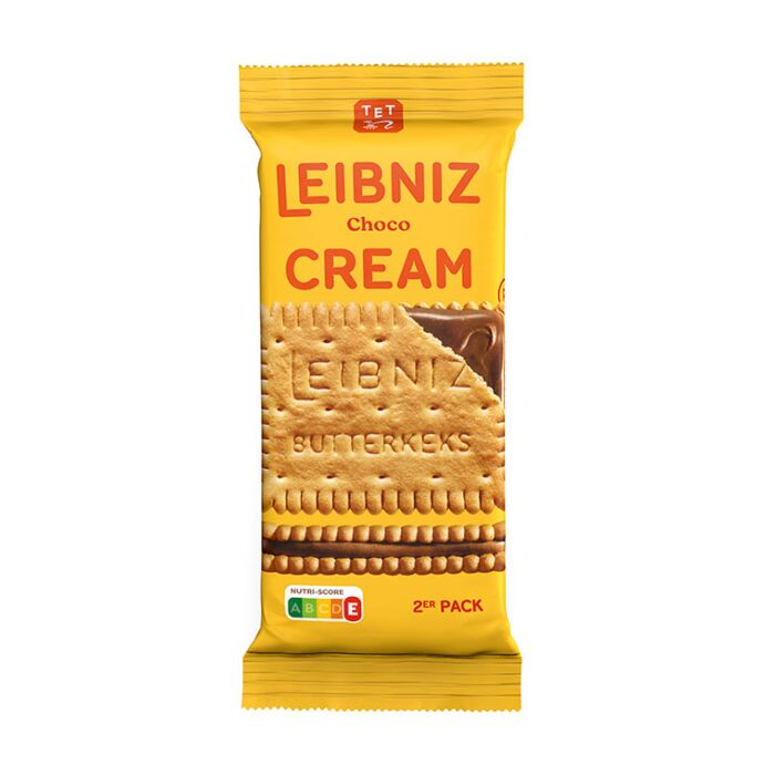 Leibniz Keks & Cream 2er - Choco 38g.18St. main product photo