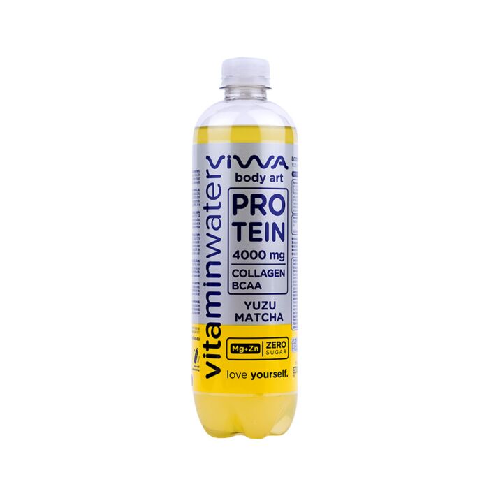 Viwa Protein - Yuzu Matcha (DPG) PET 0,6L. 12St. main product photo