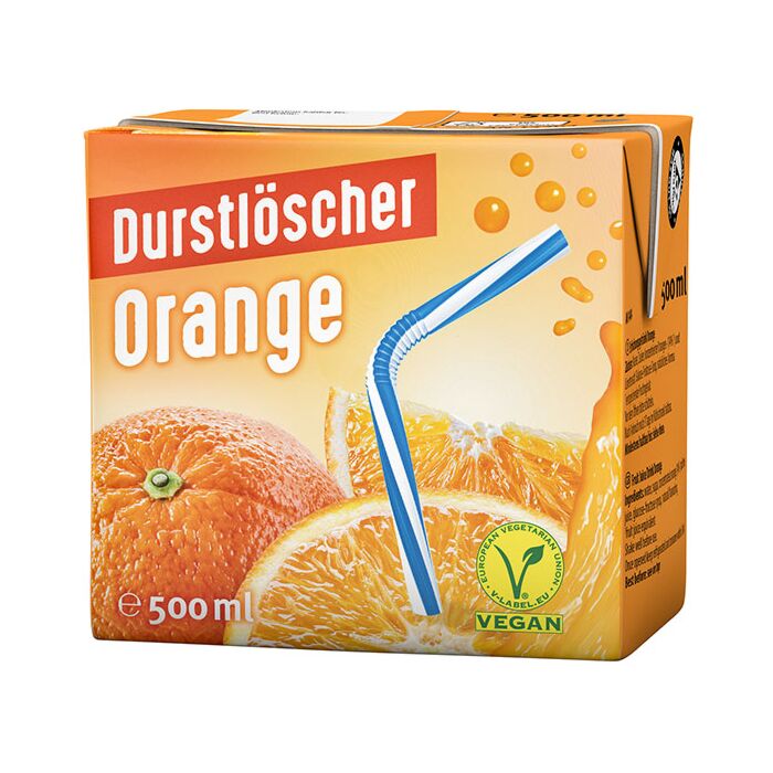 Durstlöscher Orange Tetra 0,5L. 12St. Aktion main product photo