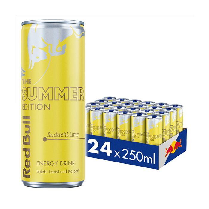 Red Bull Summer Edition (DPG) Dose 0,25L. 24St. main product photo