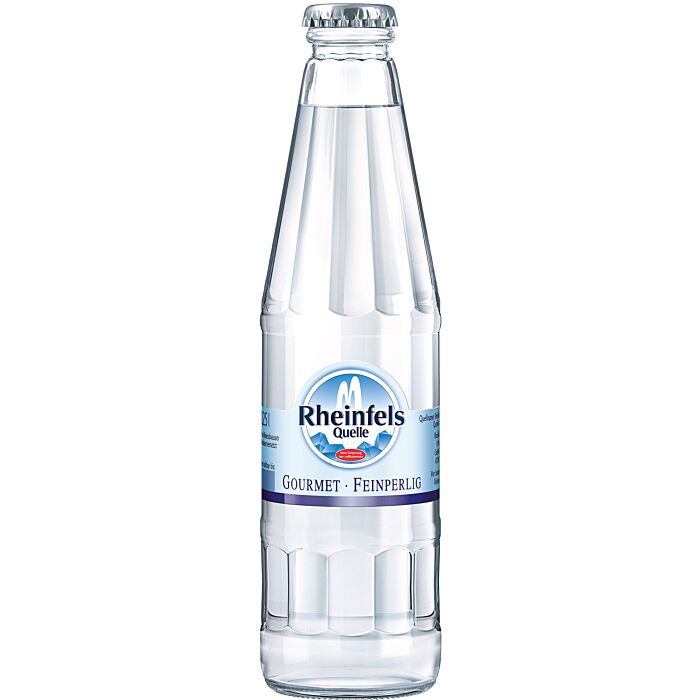 Rheinfels Gourmet Feinperlig MW 0,25L. 24St. main product photo