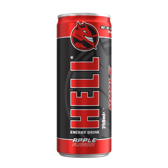 Hell Energy Apple (DPG) Dose 0,25L. 24St. main product photo