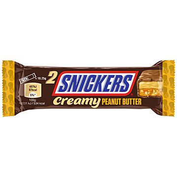 Snickers Creamy Peanut Butter 36,5g. 24St. Webshop-Aktion