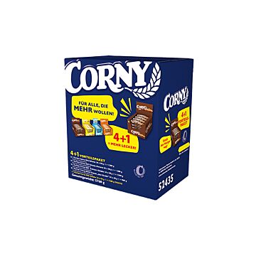 Corny 4+1 Webshop-Aktion