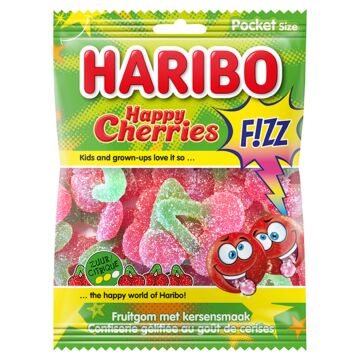Haribo Happy Cherries Fizz 70g. 28St.