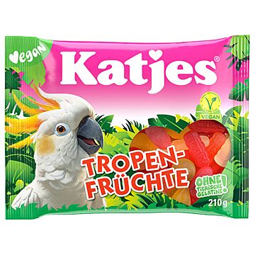 Katjes Tropenfrüchte 210g. 20St.