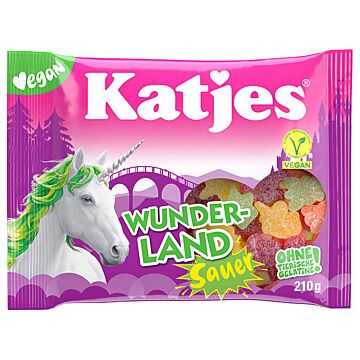 Katjes Wunderland Sauer 210g. 18St.