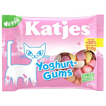 Katjes Yoghurt-Gums 210g. 20St.