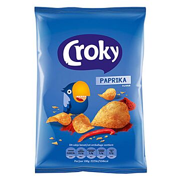 Croky Paprika Chips (Blau) 40g. 20St. Webshop-Aktion