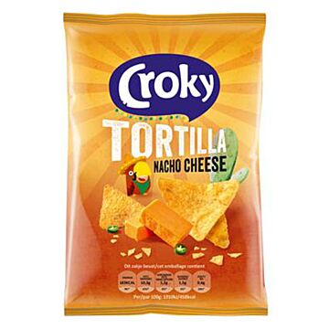 Croky Tortilla Nacho - Cheese 40g. 20St. Webshop-Aktion