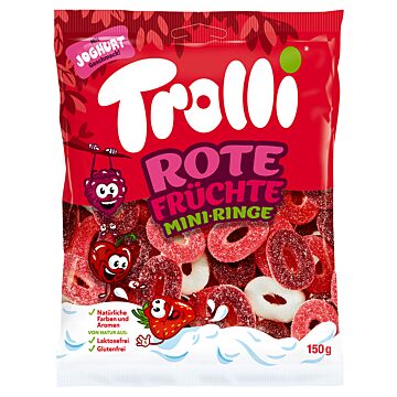 Trolli Rote Früchte Mini-Ringe 150g. 20St.