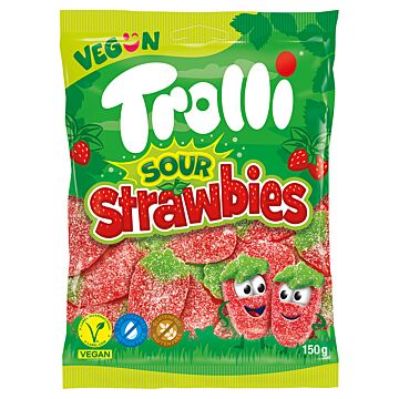 Trolli Sour Strawbies 150g. 21St.