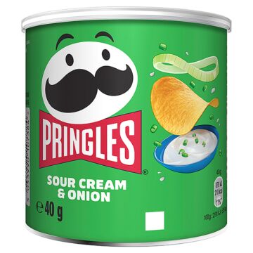 Pringles Sour Cream&Onion 40g. 12St. Webshop-Aktion