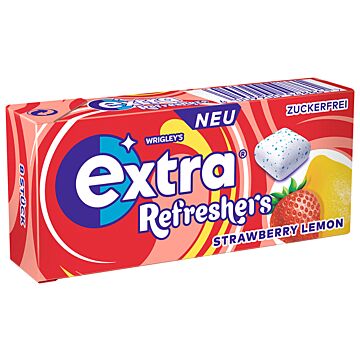 Wrigleys Extra Refreshers - Strawberry-Lemon 17,9g. 12x8St.