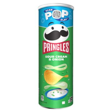Pringles Sour Cream&Onion 165g. 19St. MHD-AKTION @