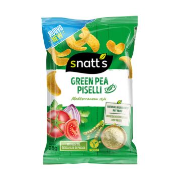 Snatts Greenpea Chips 28g. 32St.