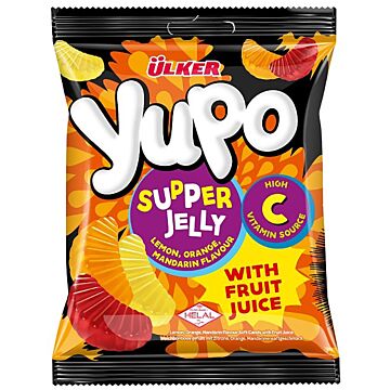 Ülker Yupo Supper Jelly Vit. C (Halal) 64g. 24St. Aktion