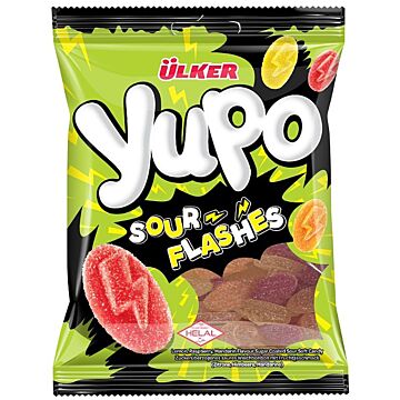 Ülker Yupo Saure Blitze (Halal) 65g. 24St. Aktion