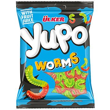 Ülker Yupo Würmer (Halal) 80g. 24St. Aktion