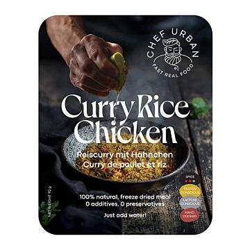 Chef Urban Curry Rice Chicken 92g. 9St.