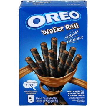 Oreo Chocolate Wafer-Roll 54g. 20St.