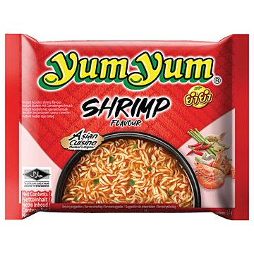 YumYum Instant-Nudeln Garnelen 60g. 30St.