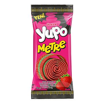 Ülker Yupo rollmeter Erdbeer 50g. 12St.