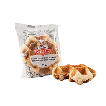 Willis Mini Belgische-Waffel 35g. 100St.