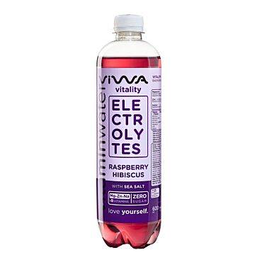 Viwa Electrolytes - Raspberry Hibiscus (DPG) PET 0,6L. 12St.