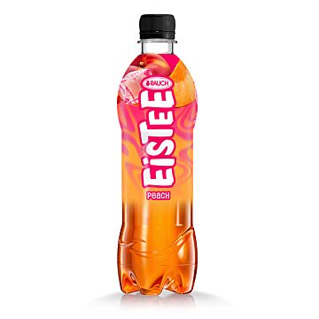 Rauch Eistee Pfirsich (DPG) PET 0,5L. 12St.