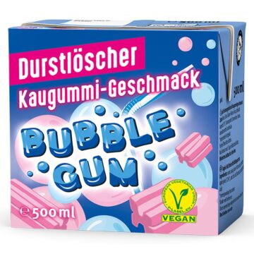Durstlöscher Bubble-Gum Tetra 0,5L. 12St. Aktion
