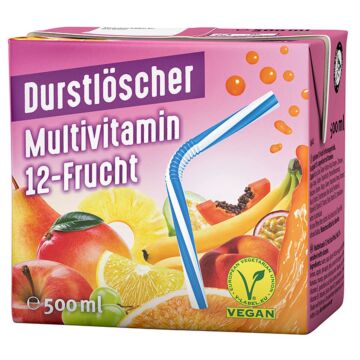 Durstlöscher Multi Tetra 0,5L. 12St. Aktion