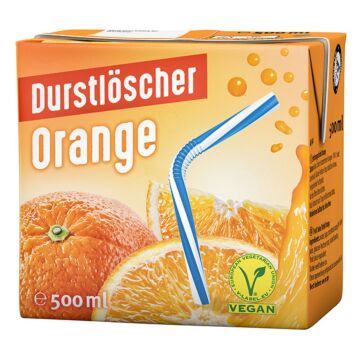 Durstlöscher Orange Tetra 0,5L. 12St. Aktion