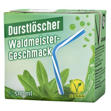 Durstlöscher Waldmeister Tetra 0,5L. 12St. Aktion