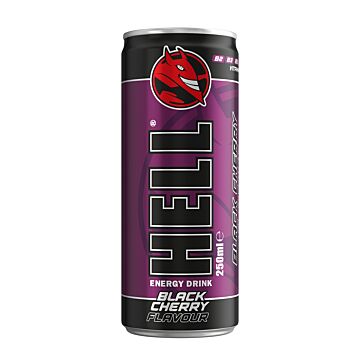 Hell Energy Black Cherry (DPG) Dose 0,25L. 24St.