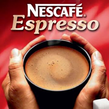 Klix Espresso Schwarz/Zucker (48253) 20x25 Becher