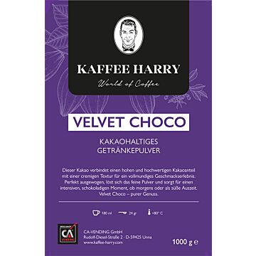 Kaffee Harry Velvet Choc 10x1kg.